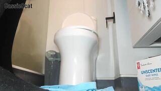 CassieScat - Shitting in Four Different Positions Compilation