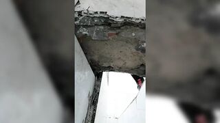 The hospital held a ditch toilet 5