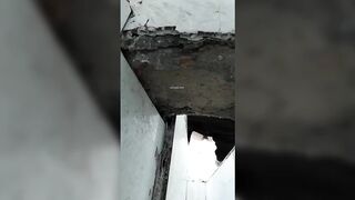 The hospital held a ditch toilet 5