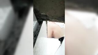 The hospital held a ditch toilet 6