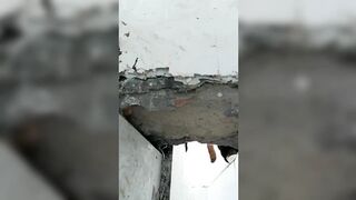 The hospital held a ditch toilet 6