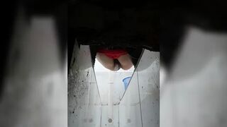The hospital held a ditch toilet 3
