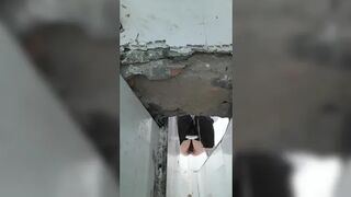 The hospital held a ditch toilet 3