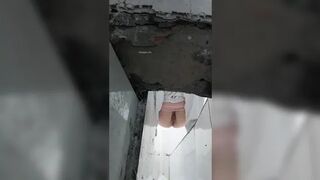 The hospital held a ditch toilet 3