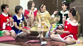 DLSL-604 01 Girls only christmas pee party.