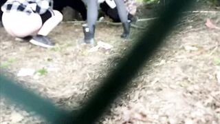 Behind the Fence