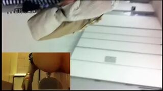 15392520 Uncensored women's toilet assault shooting! Targeted female college student IV