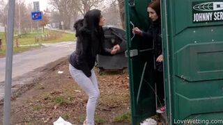 Silvia Black - Pissing scene