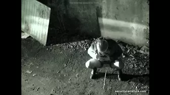 Prostitute pissing caught on cam