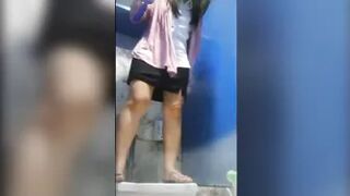 15380605 Uncensored University toilet in Chiang Mai, Thailand