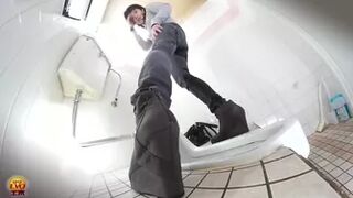 DLEE-151 01 Women caught leaking in pants in public toilet. VOL.2