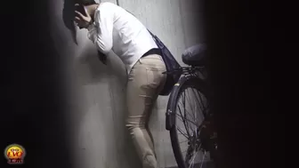 DLEE-151 03 Women caught leaking in pants in public toilet. VOL.2