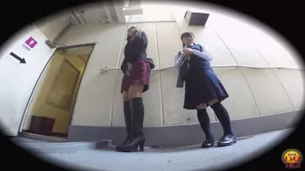 DLEE-202 05 Women lining up to pee in popular public toilet VOL 2