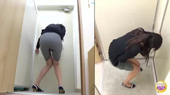 DLSL-378 01 Office Ladies Denied Toilet And Wet Themselves