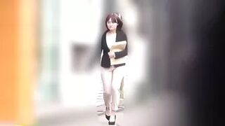 DLSL-378 02 Office Ladies Denied Toilet And Wet Themselves