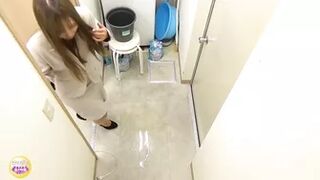 DLSL-378 05 Office Ladies Denied Toilet And Wet Themselves