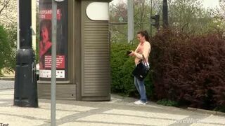 Jessica - Locked Public Toilet