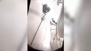 28104135 I took a picture of a Western-style toilet in the sea with two cameras! 8 Naked Standing Shonen Residual Urinary Leakage Hamishon Petit Hap Many