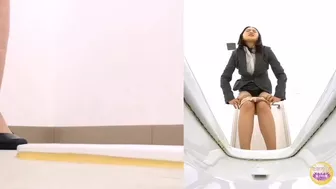 DLSL-291 02 New office lady who just took a diuretic. She wants to urinate but her boss won't allow it