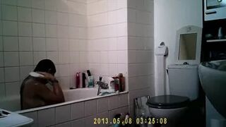 new cam in studens-hostel bathroom