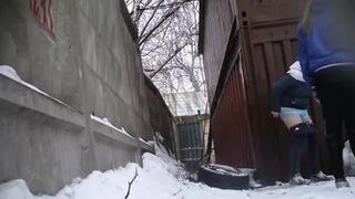 Hidden Cam Behind The Garages