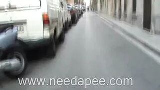 Rebekah - Street Pee