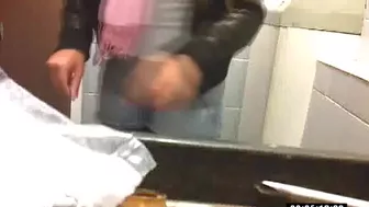 various captures of aunt peeing