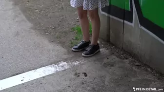 Lenka Koutnicka - Lifted skirt