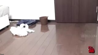 DLFF-287 02 Mysterious video footage of close relatives sleepwalking and pissing