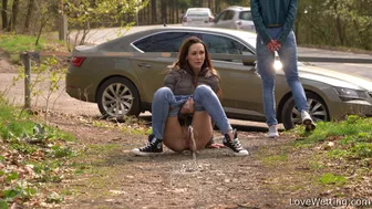 Ali & Cynthia - Pissing Scene