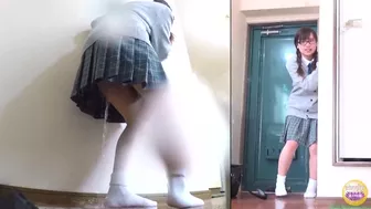 DLSL-214 01 Spying on schoolgirls peeing their panties Secret in-house footage with unexpected situations!