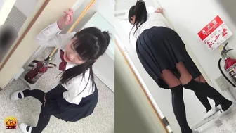 DLEE-167 01 Girls school students shameful wetting records - listening leaking sounds of pissed panties in various situations