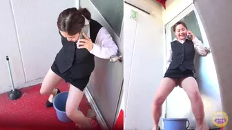 DLSL-230 03 Office ladies in errant peeing situations