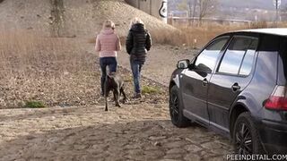 Maja Rosecka & Sandra Medecka - Walking the dog
