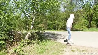 Licky Lex - Tight roller skates