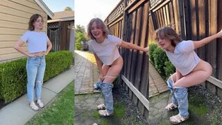MaryMoody - First outdoor pee! How'd I do?