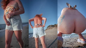 GingerAleMILF - You've been missing my outdoor pee videos...