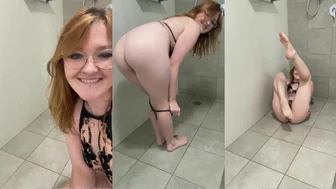 Demure_Whore - Peeing during a filming session