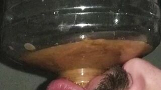 SSBBW Queen Siya - (HUGE LOADS) New SLAVE vs. Experienced TOILET