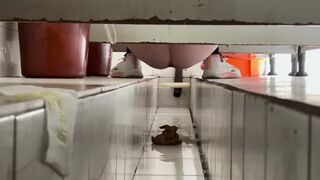 Female Hand Ditch Dry Toilet Hidden Shooting #17 82V