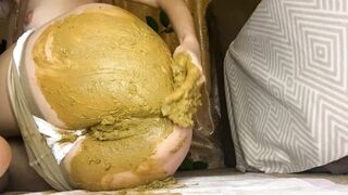 p00girl - sweet scat and shit in pussy