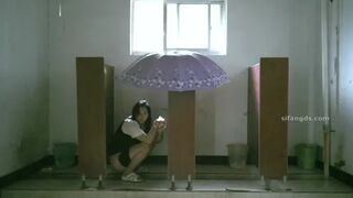 [Panoramic toilet shooting] The 13th issue of the best - upgraded panoramic + ditch low dual perspective 82V