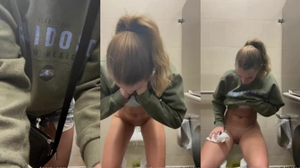 PantyNectar - I was out grocery shopping and had to pee...