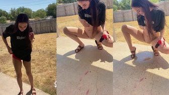 itscassiebish - I got pee in my shoe