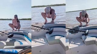 sidneylong2 - Pissing off the front of the boat