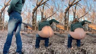 farmerali - Peeing out in the woods