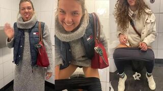 mischagoeswild - A fun pee vid with @NicoleQuinn peeing at a...