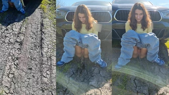 mystickate - Pissing on the side of the road