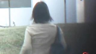 F15-22 07 Hot hips and erotic buttocks at sweet angles - outdoor pissing in half squatting position. (Invisible chair) VOL. 3