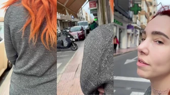 pissingvideos - Cheeky public walking and peeing so...